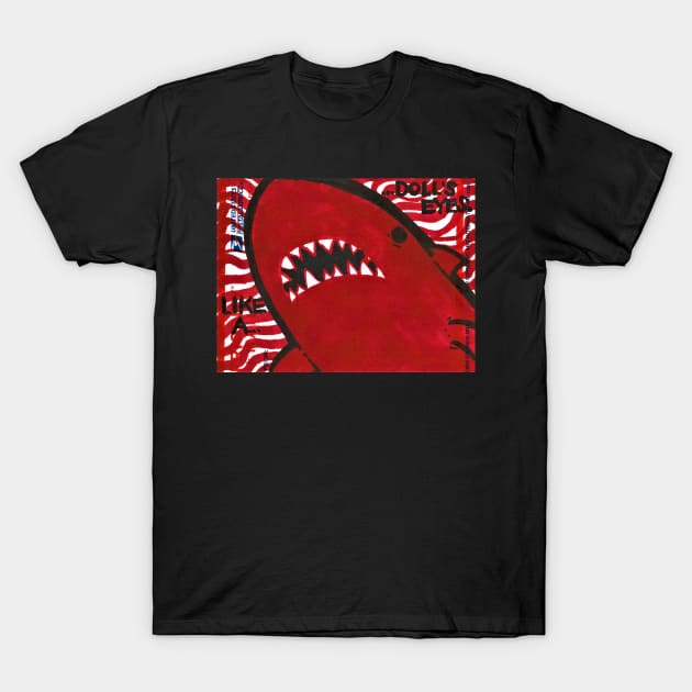 Monologue Shark T-Shirt by Phosfate